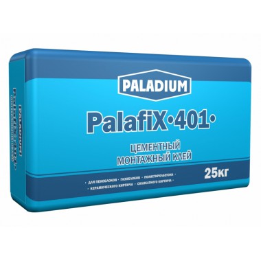 Клей для блоков: Клеевая смесь PALADIUM PalafiХ-401, упаковка 25 кг 37478014-025