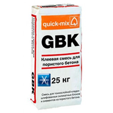Клей для блоков: Клеевая смесь GBK Winter, упаковка 25 кг 157036-029