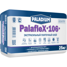 Плиточный клей: PALADIUM PalafleX-106, упаковка 25 кг 37478007-025