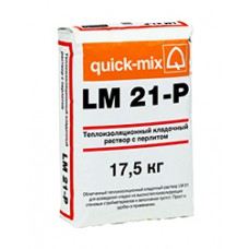 Теплоизоляционная кладочная смесь: LM 21-P, упаковка 17,5 кг 157032-029