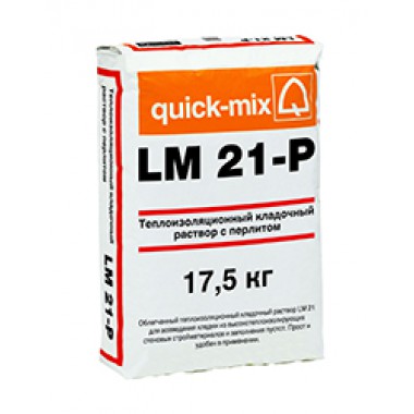 Теплоизоляционная кладочная смесь: LM 21-P, упаковка 17,5 кг 157032-029